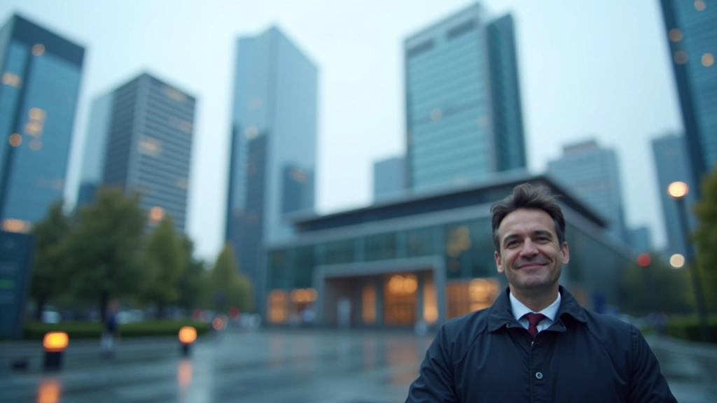 Europäisches Zentralbank-Gebäude in Frankfurt mit moderner Architektur, symbolisiert geldpolitische Institution der Eurozone