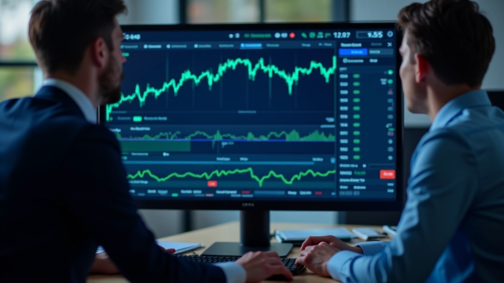 Real-time financial dashboard displaying market data and trends